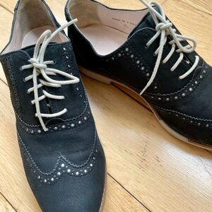 Cole Haan Nubuck Leather Oxfords
